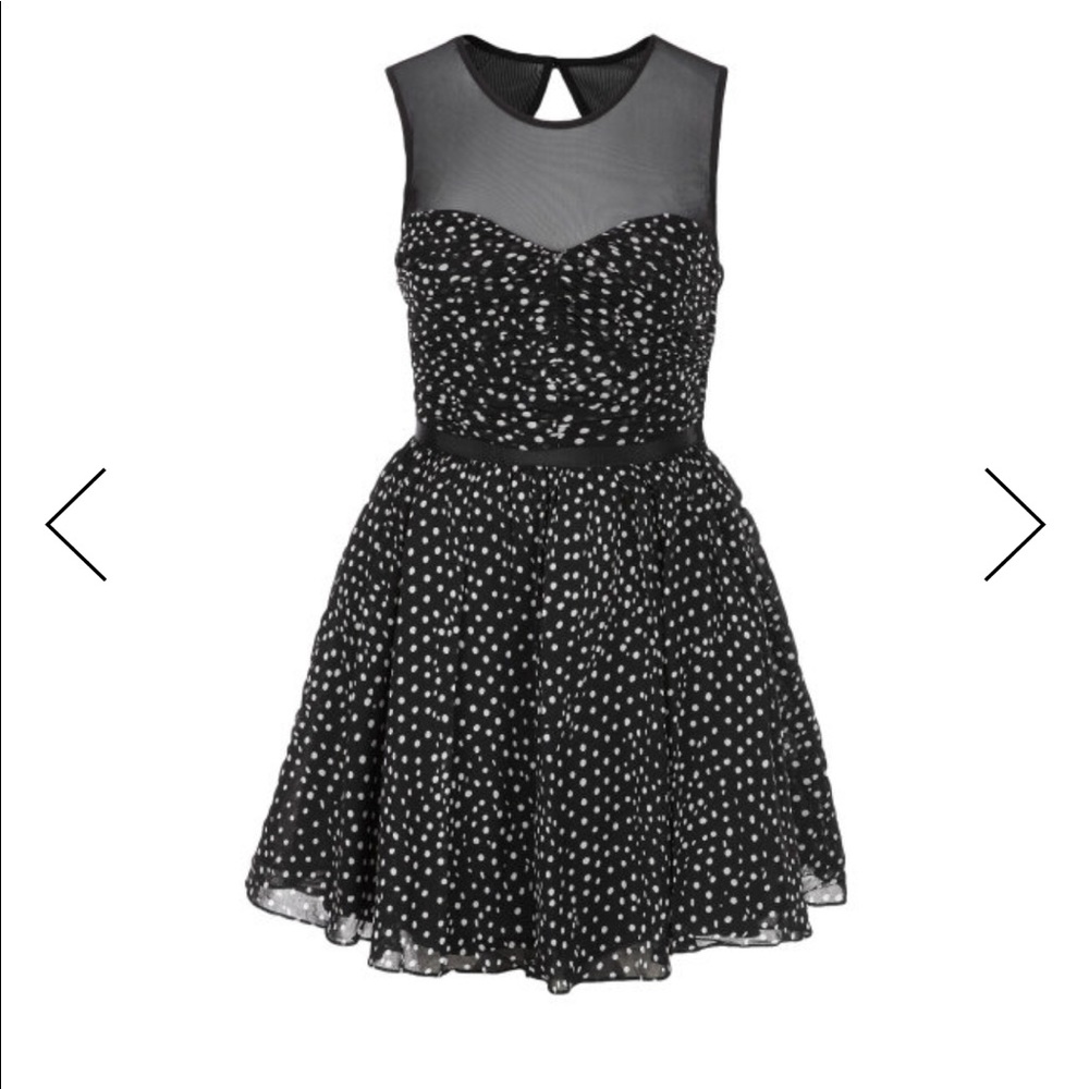 NEW GUESS Riley black cocktail dress